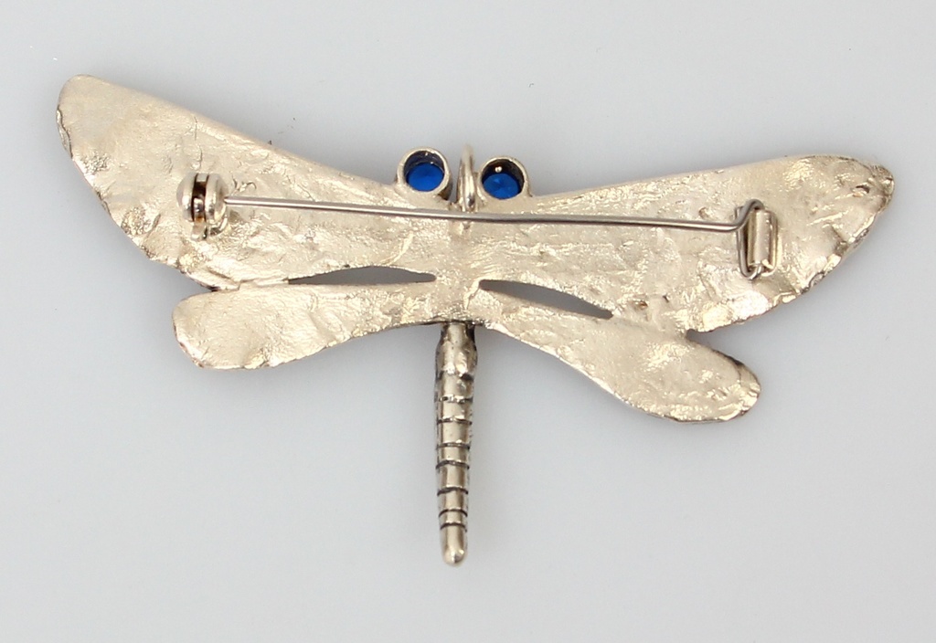 Silver brooch 