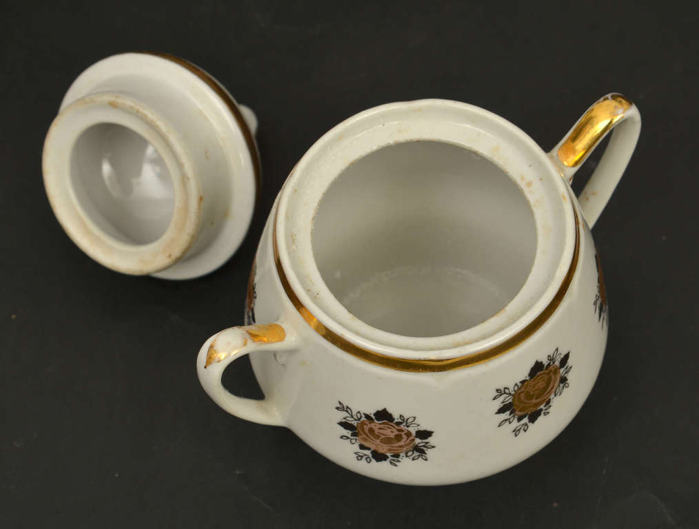 Porcelain coffee set for 12 people