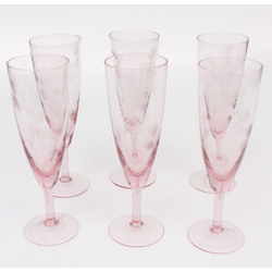 Livani glass factory glasses (6 pcs.)