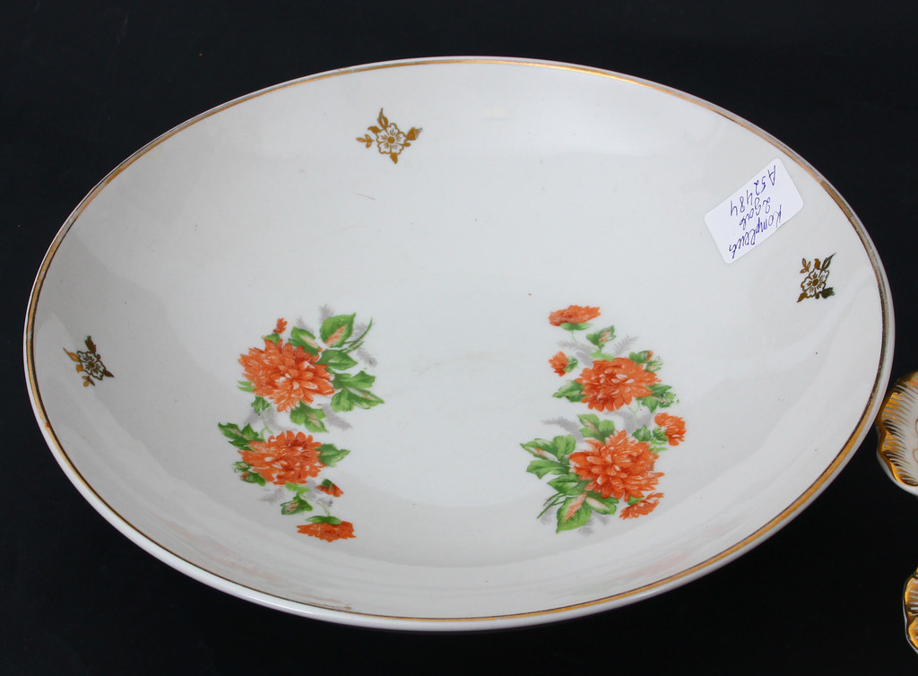 Two porcelain serving dishes