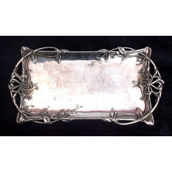 Silver-plated tray