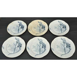 Porcelain plates (6 pcs.)