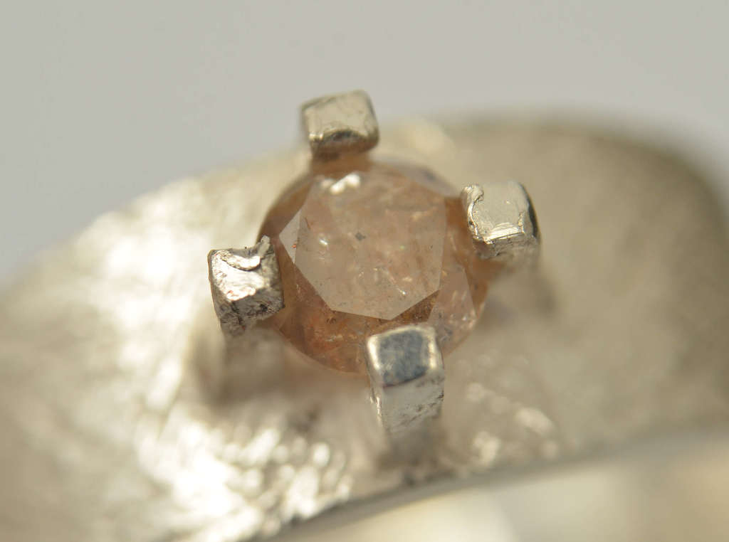 Ring with diamond 0.63 carati 