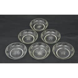 Set of glass dishes (6 pcs.)