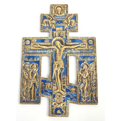 Икона, бронзобий крест