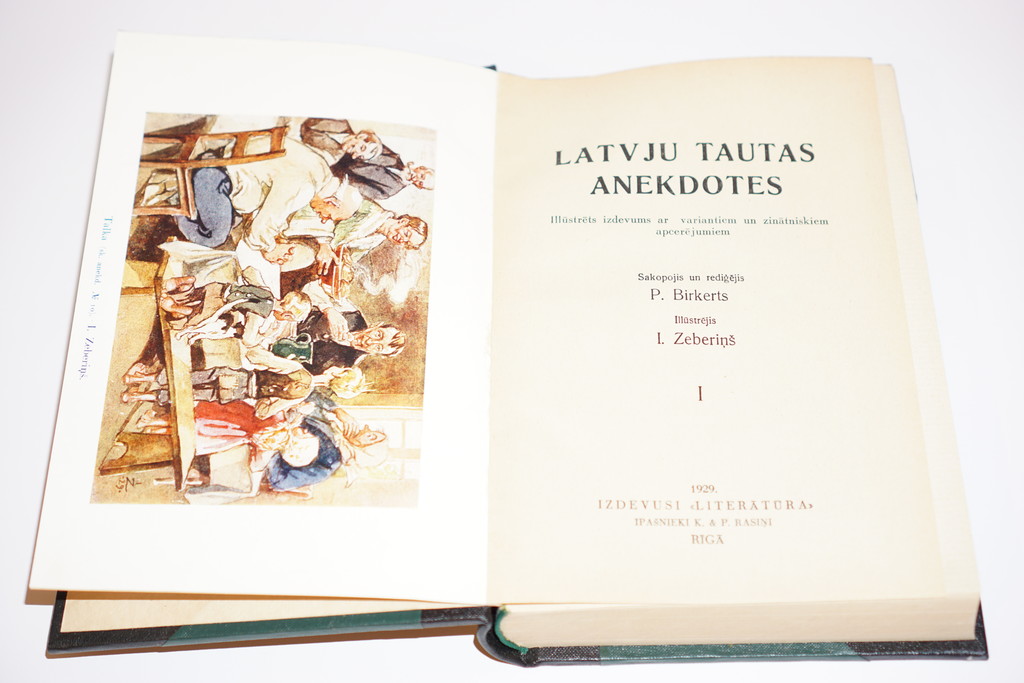 Анекдоты латышского народа (тома 1-4)