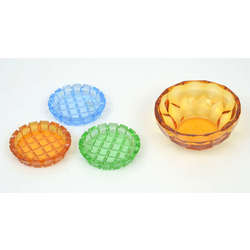 Stained glass dishes