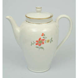 Porcelain jug with lid