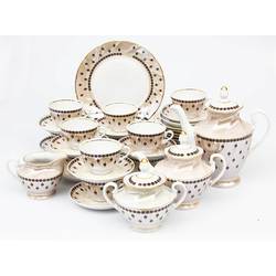 Porcelain tea and coffee set 