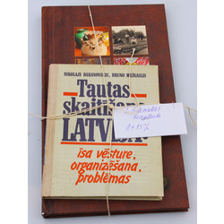 Two books ''Tautas skaitīšana Latvijā'', ''Latvijas novadu dārgumi''