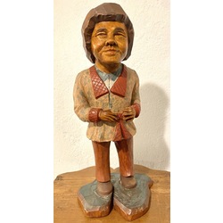 Wooden figurine 