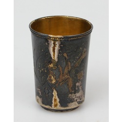 Art Nouveau silver cup