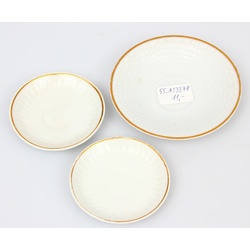 Kuznetsov porcelain saucer 3 pcs