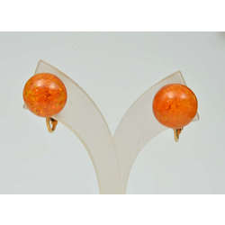 Amber earrings