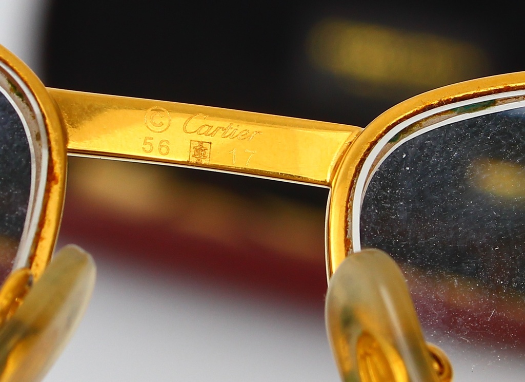 Apzeltītas brilles Cartier Paris (neorģinālajā futlārī)