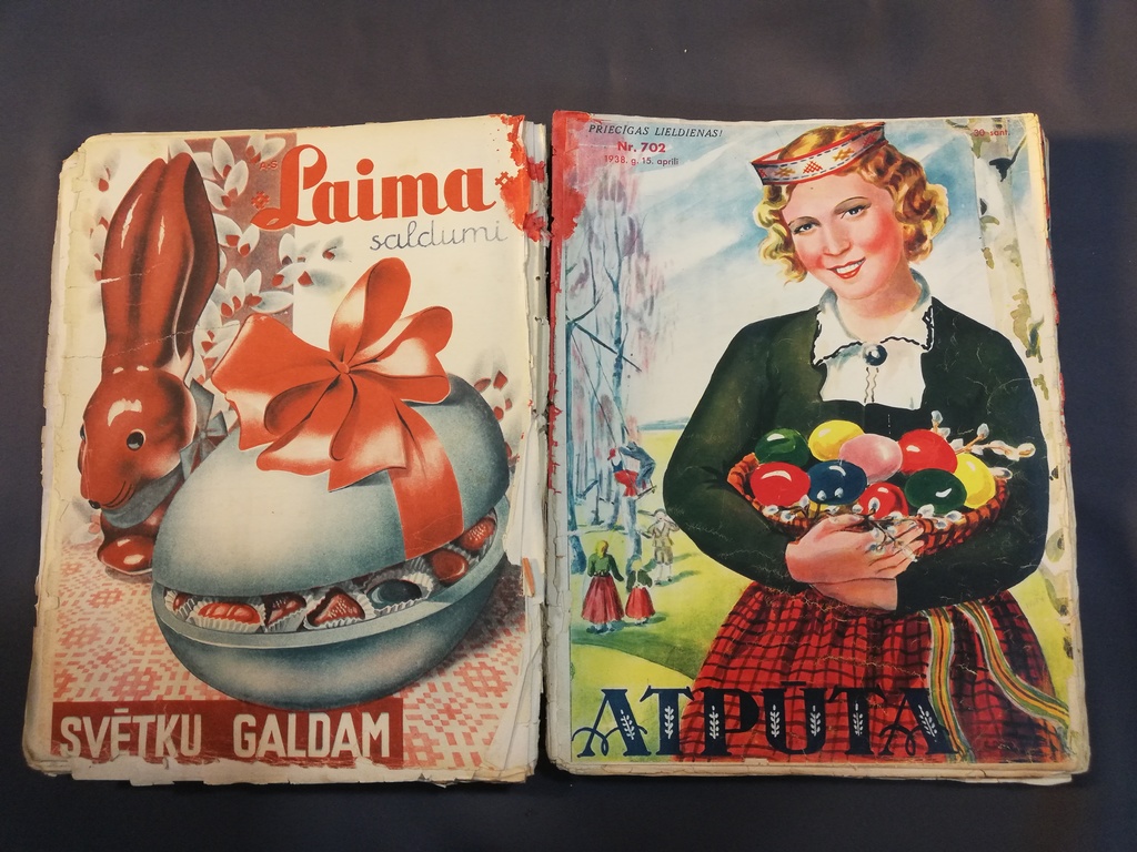 Two bound magazines 
