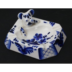 Porcelain ashtray