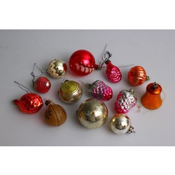 Christmas tree decorations (13 pcs)