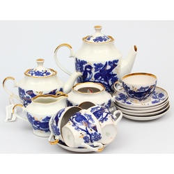 Coffee and tea porcelain set