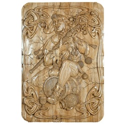 Wood playing-card