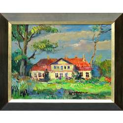 Landscape with a house