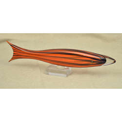 Krāsainā stikla figūra ''Zivs''