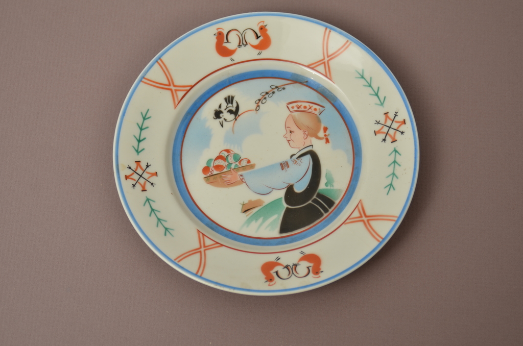 Porcelain plate 