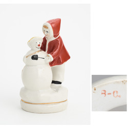 Figure. Snow wife (Girl with a Snowman)