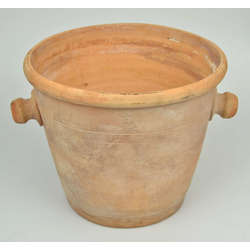 Kuznetsov clay flower pot