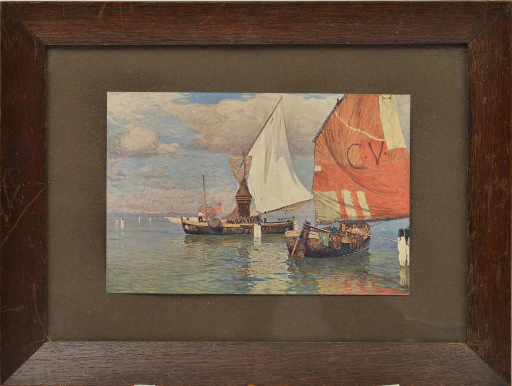 Reproduction of the painting 