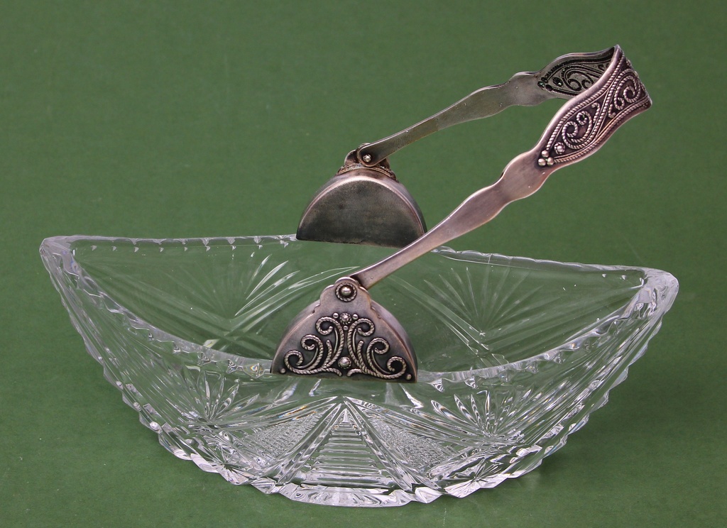 Crystal utensils for sweets  (2 pcs)