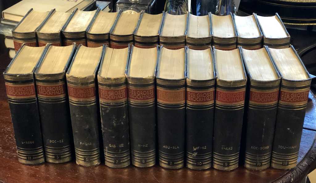 21 volumes of the book 