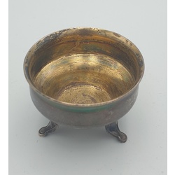 Silver spice dish