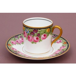 Coffee cup with saucer