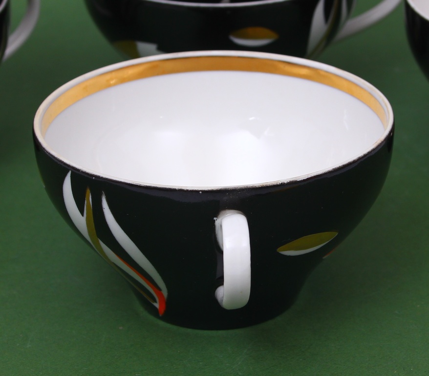 Чашки в стиле арт-деко (6 шт.)