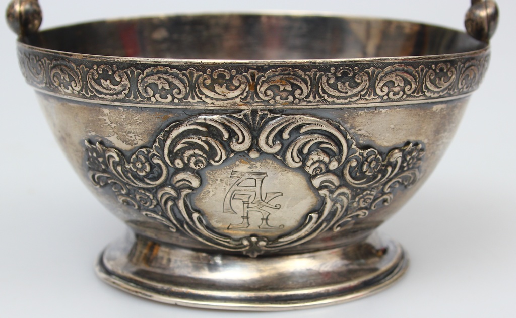 Rosent silver sugar bowl