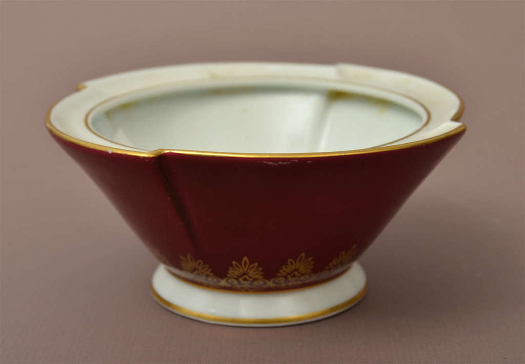 Kuznetsov porcelain sugar bowl (without lid)