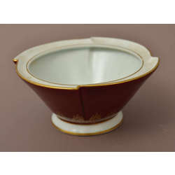 Kuznetsov porcelain sugar bowl (without lid)