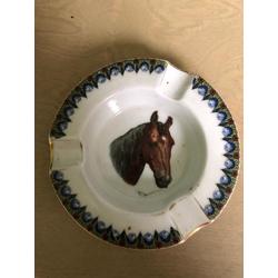 Porcelain ashtray Horse, Russia