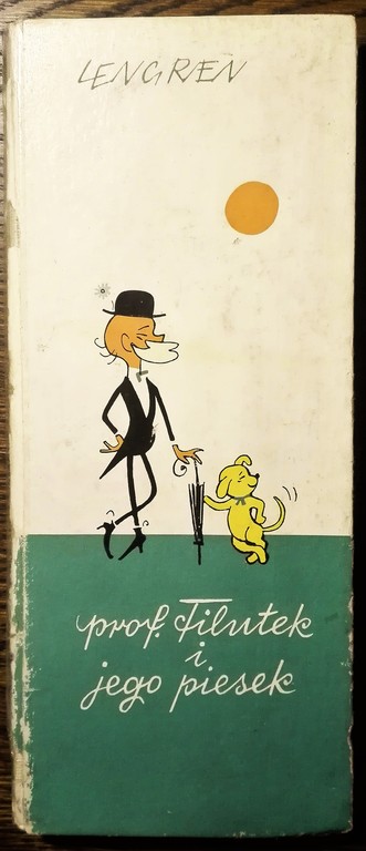 Komikss - Profesors Filuteks un viņa suns, Lengren, 1964, Varšava, 24 x 10 cm