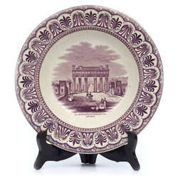 Decorative faience plates 2 pcs.