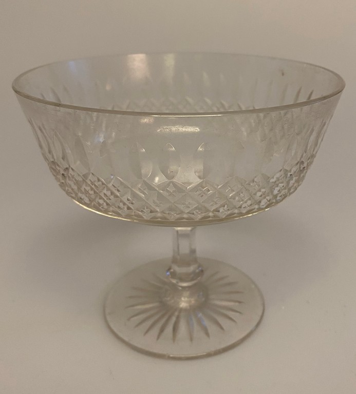 Glass candy bowl