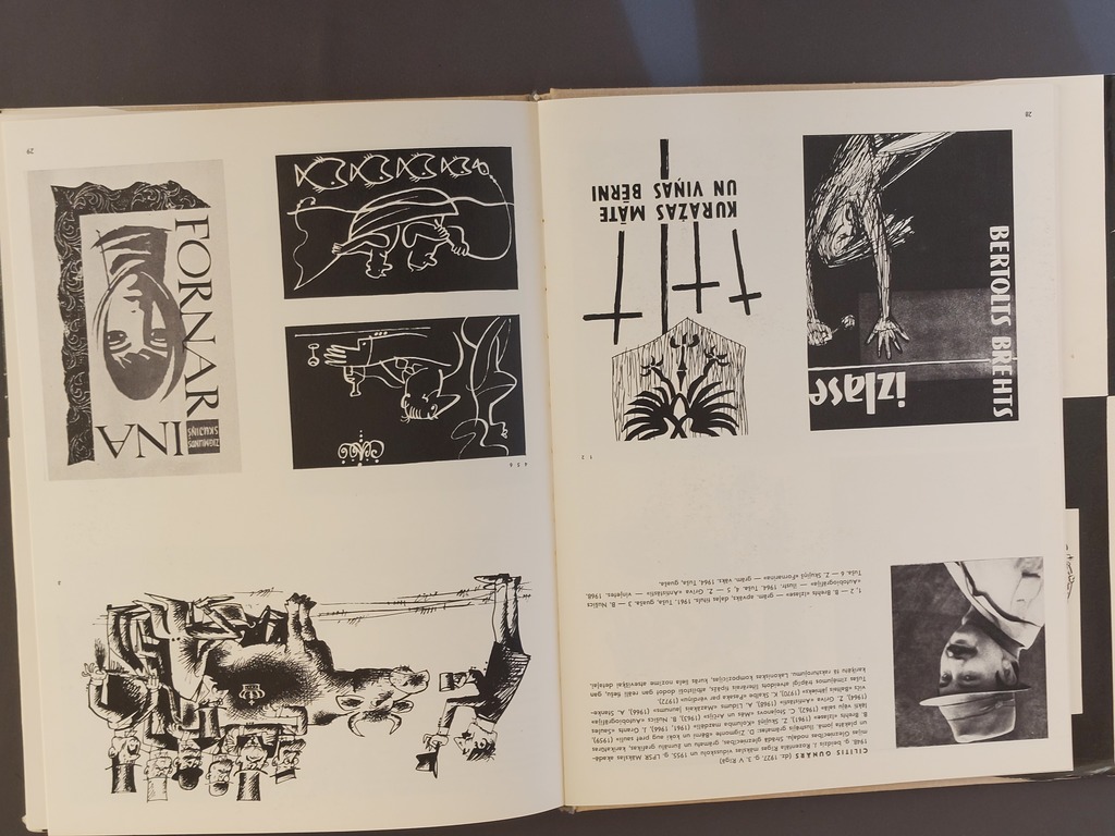 Graphics of Latvian books 1976