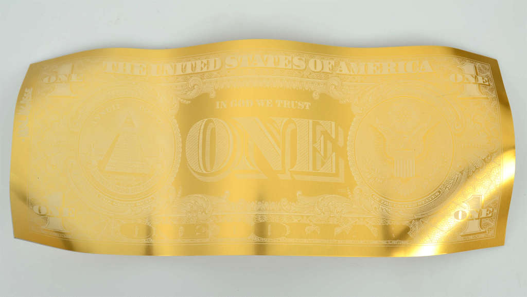 Skulptūra ''Viens dolārs''