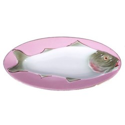 Porcelain plate ''Fish''