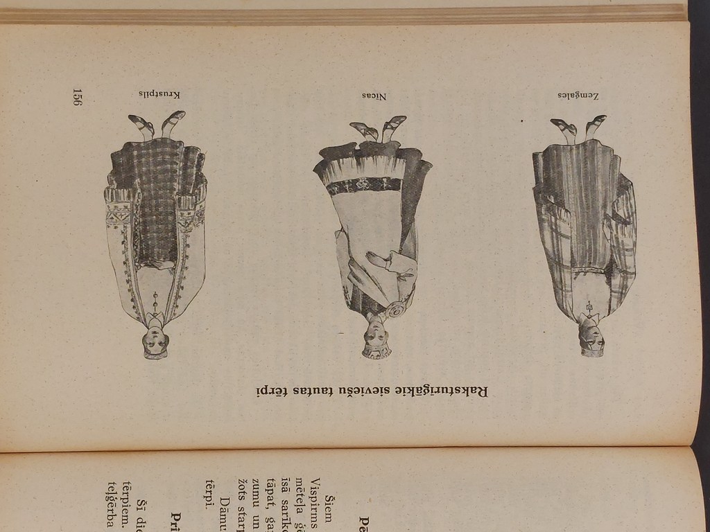 Ed.Paegle LATVJU RAKSTU ABECITE 1942 g.; Al un A. Dzērvīši ROKDARBU  METODIKA 1937 g.;J.Meijbergs MŪSU  APĢĒRBI  1938 g.