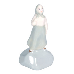 Porcelāna figūra ''Meitenīte lakatiņā''