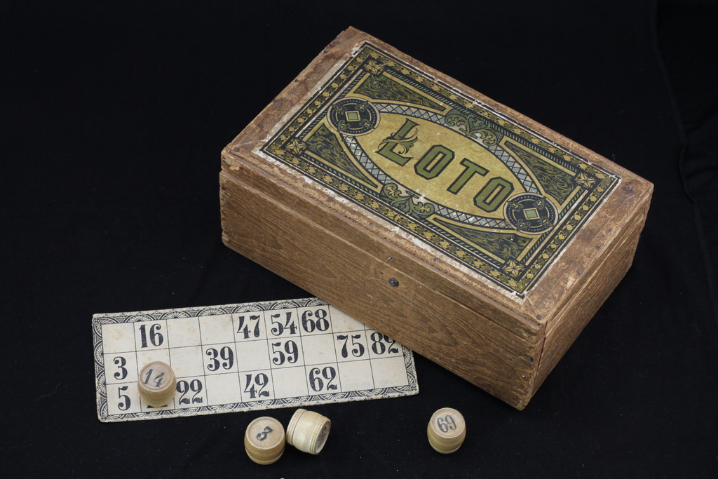 LOTTO board game from early 20th century