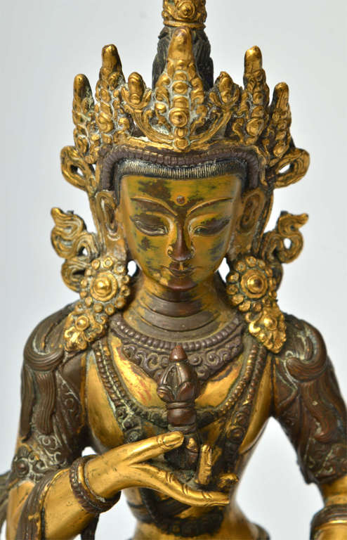 Tibetan bronze figure White Tare
