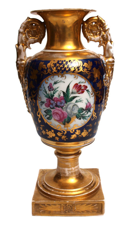 Empire style porcelain vase